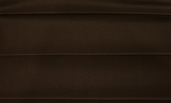 Тканина однотонний шовк коричневого кольору Італія Stella Ricci                                                                                                                                                                                            - Фото