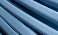 Тканина однотонний шовк блакитного кольору Італія Stella Ricci                                                                                                                                                                                            