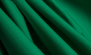 Тканина бавовна сорочкова однотонна зелена Італія Stella Ricci                                                                                                                                                                                            