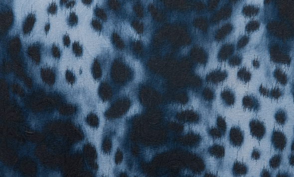 Тканина шовк  натуральний принт леопард абстракція Італія Stella Ricci                                                                                                                                                                                     - Фото