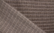 Тканина в'язаний плательный трикотаж Італія Stella Ricci в сіро-коричневих відтінках в дрібну клітку                                                                                                                                                      