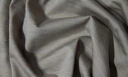 Тканина полотно для пошиття одягу бежево-сірий тонкий трикотаж (шерсть) з рельєфною поверхнею                                                                                                                                                             