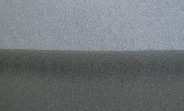 Тканина шифон креповий однотонний сірий Італія Stella Ricci                                                                                                                                                                                                - Фото