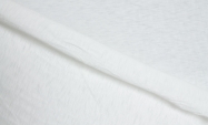 Тканина тонкий трикотаж для футболок однотонний білий Італія Stella Ricci                                                                                                                                                                                 