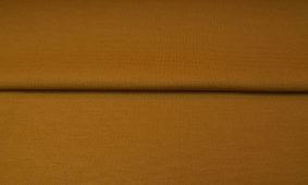 купить Трикотаж для одягу однотонний плетіння джерсі ITALIA гірчичного кольору                                                                                                                                                                                   