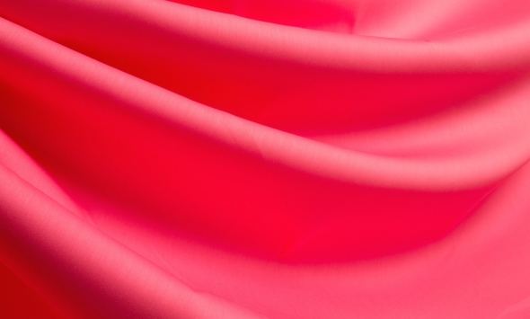 Тканина костюмна бавовна однотонна рожева Італія Stella Ricci                                                                                                                                                                                              - Фото