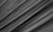 Тканина шифон креповий однотонний чорний Італія Stella Ricci                                                                                                                                                                                              