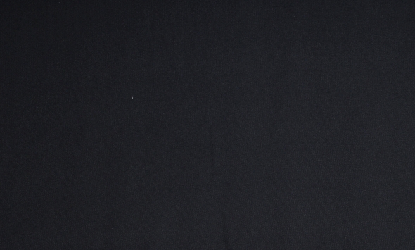 Тканина шифон однотонний чорний Італія Stella Ricci                                                                                                                                                                                                        - Фото