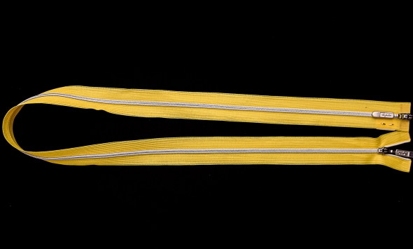 Блискавка (75см,пласт,жовтий)                                                                                                                                                                                                                              - Фото