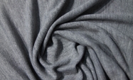 Тканина плательні в'язаний трикотаж для пошиття одягу Італія Stella Ricci сірого кольору                                                                                                                                                                  