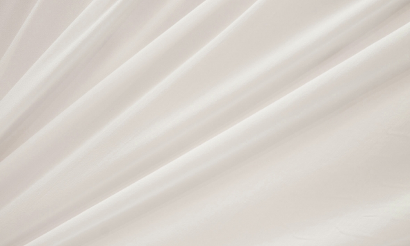 Тканина шифон однотонний креповий білий Італія Stella Ricci                                                                                                                                                                                                - Фото