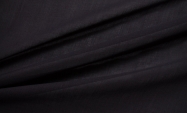 Тканина костюмна вовна однотонна чорний Італія Stella Ricci                                                                                                                                                                                               