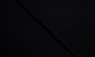 Тканина для пошиву одягу в'язаний м'який трикотаж з Італії Stella Ricci чорного кольору                                                                                                                                                                   