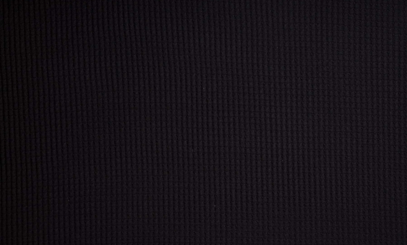 Тканина чорний в'язаний шерстяний трикотаж плательного призначення Італія Stella Ricci                                                                                                                                                                     - Фото